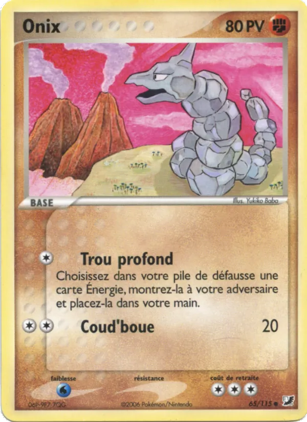 Onix, EX Forces Cachées 65