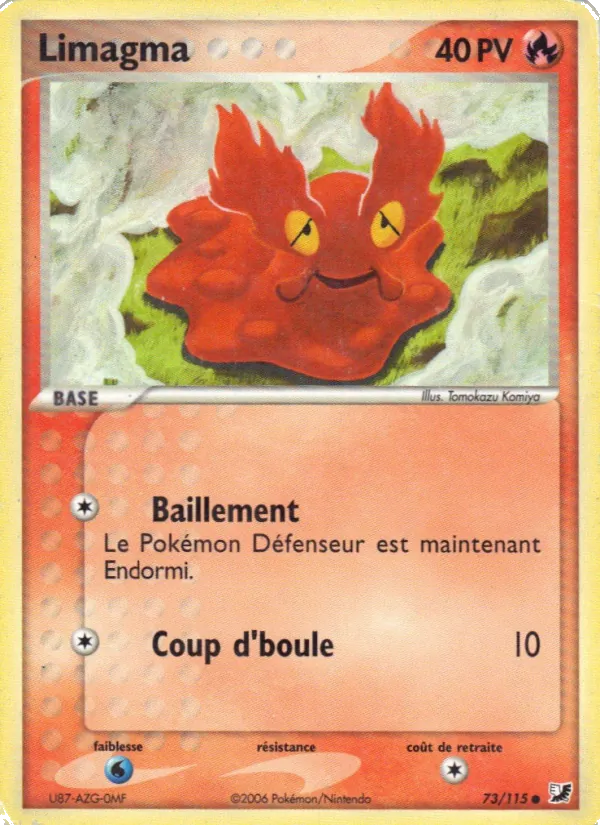 Limagma, EX Forces Cachées 73