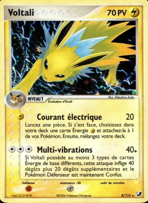 Voltali, EX Forces Cachées 8