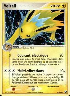 Voltali, EX Forces Cachées 8