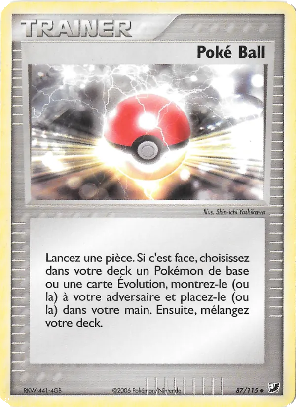 Poké Ball, EX Forces Cachées 87