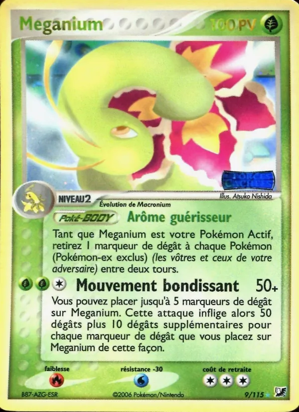 Meganium, EX Forces Cachées 9