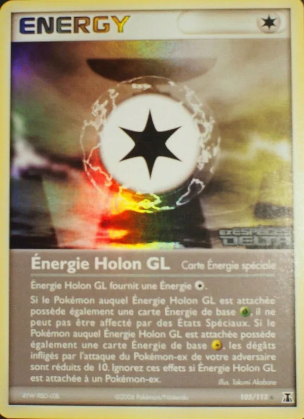 Énergie Holon GL, EX Espèces Delta 105