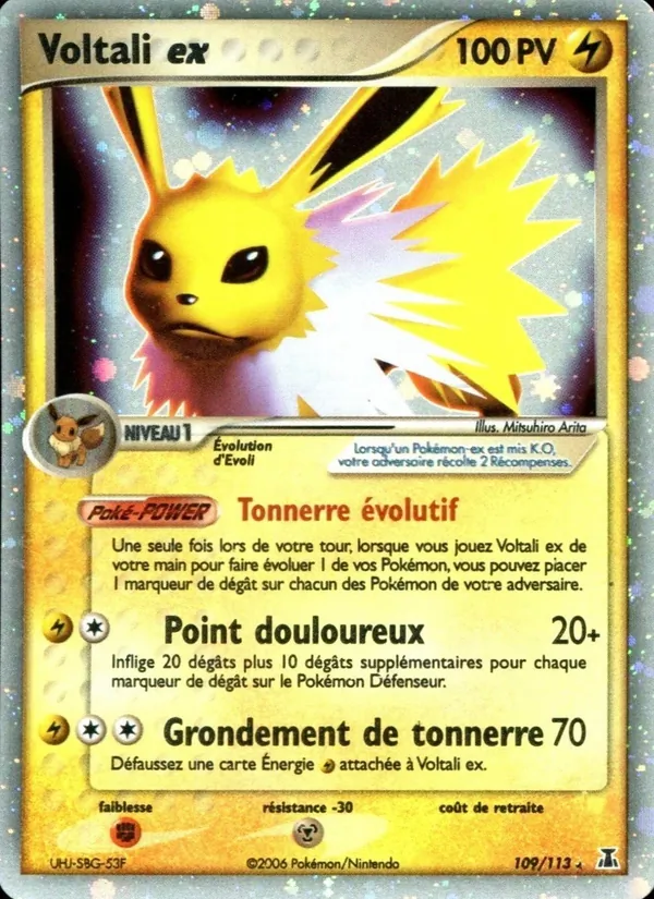 Voltali ex, EX Espèces Delta 109