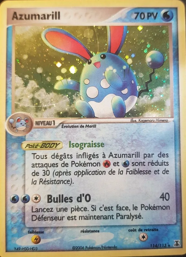 Azumarill, EX Espèces Delta 114