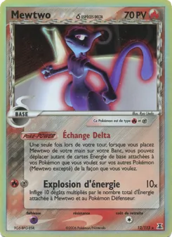 Mewtwo δ, EX Espèces Delta 12
