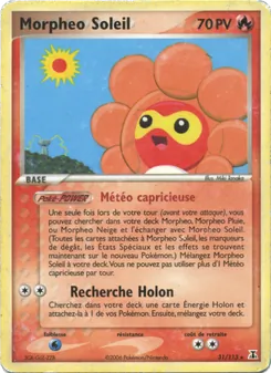 Morpheo Soleil, EX Espèces Delta 31