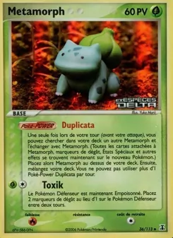 Metamorph, EX Espèces Delta 36