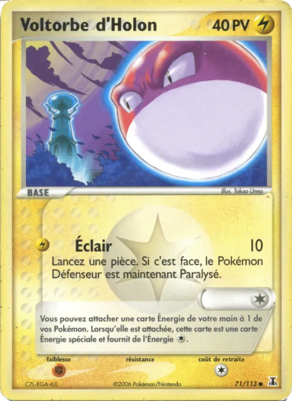 Voltorbe d'Holon, EX Espèces Delta 71
