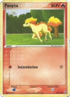 Ponyta, EX Espèces Delta 78