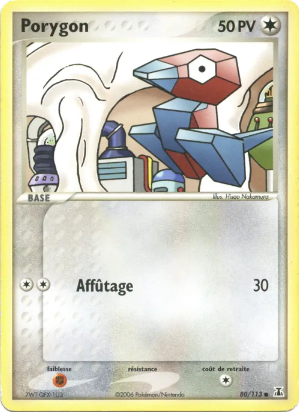 Porygon, EX Espèces Delta 80