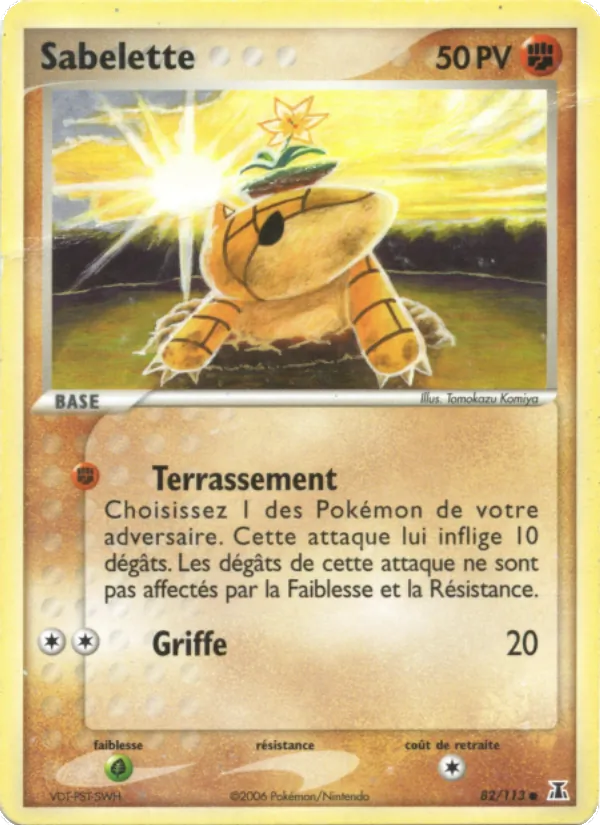 Sabelette, EX Espèces Delta 82
