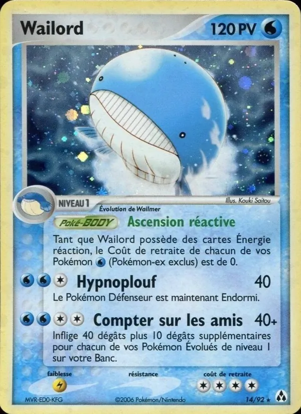 Wailord, EX Créateurs de légendes 14