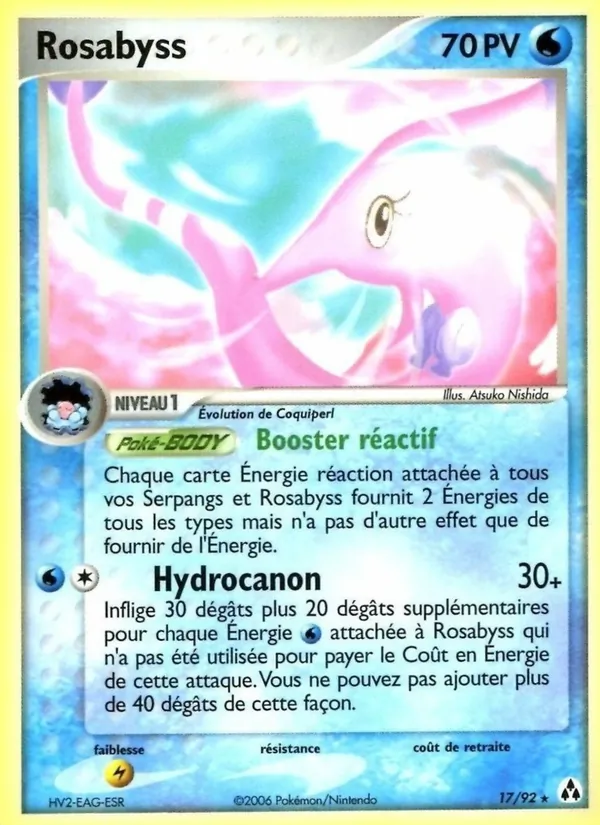 Rosabyss, EX Créateurs de légendes 17