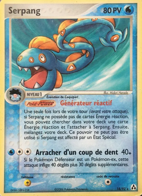 Serpang, EX Créateurs de légendes 18