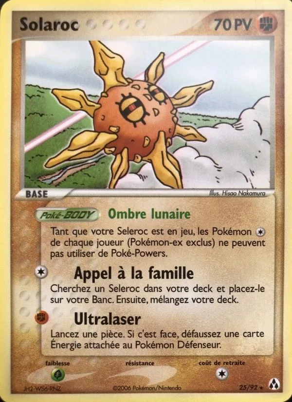 Solaroc, EX Créateurs de légendes 25