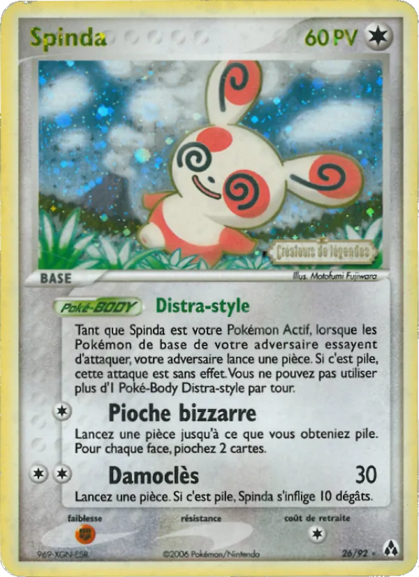 Spinda, EX Créateurs de légendes 26