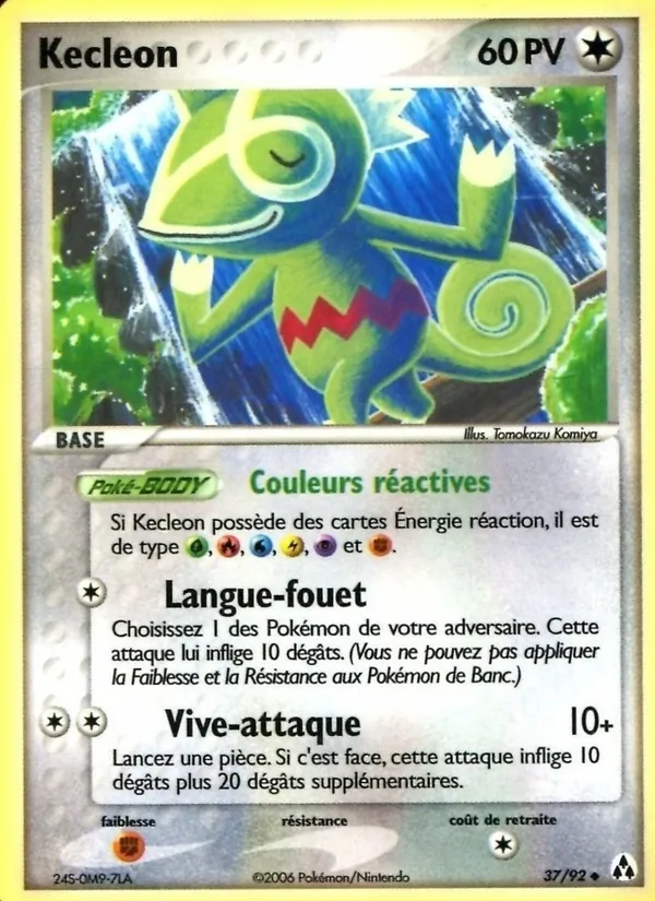 Kecleon, EX Créateurs de légendes 37