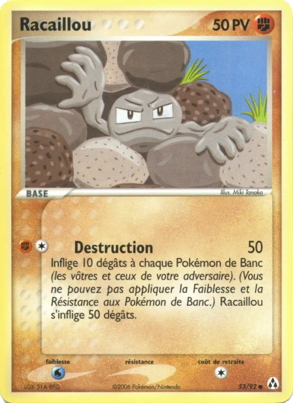 Racaillou, EX Créateurs de légendes 53