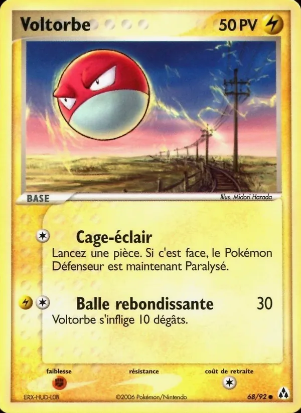 Voltorbe, EX Créateurs de légendes 68