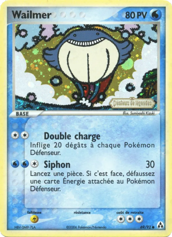 Wailmer, EX Créateurs de légendes 69