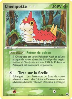 Chenipotte, EX Créateurs de légendes 70