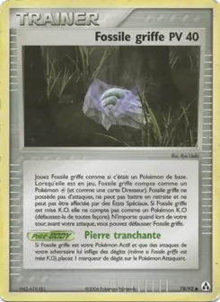 Fossile griffe, EX Créateurs de légendes 78