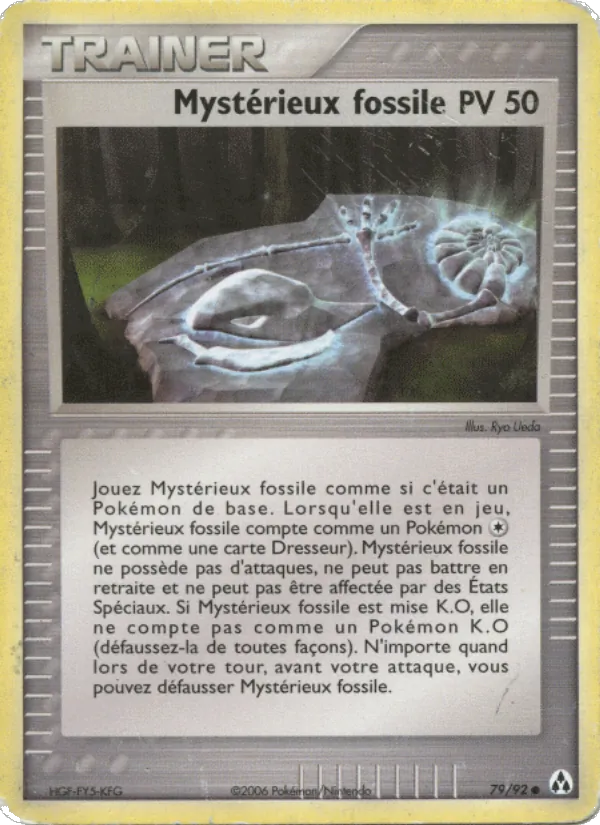 Mystérieux fossile, EX Créateurs de légendes 79