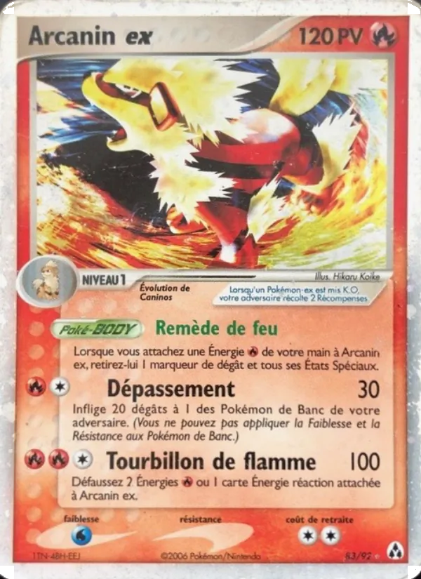 Arcanin ex, EX Créateurs de légendes 83