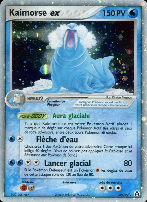 Kaimorse ex, EX Créateurs de légendes 89