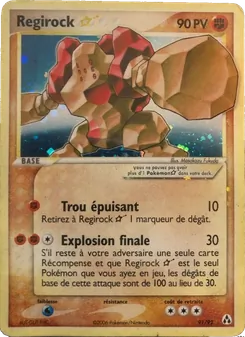 Regirock ☆, EX Créateurs de légendes 91