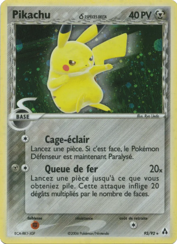 Pikachu δ, EX Créateurs de légendes 93
