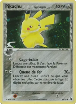 Pikachu δ, EX Créateurs de légendes 93