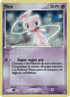 Mew, EX Fantômes Holon 111