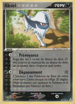 Absol, EX Fantômes Holon 18