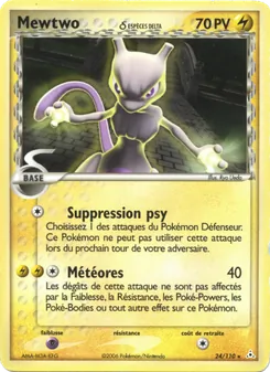 Mewtwo δ, EX Fantômes Holon 24