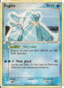 Regice, EX Fantômes Holon 27