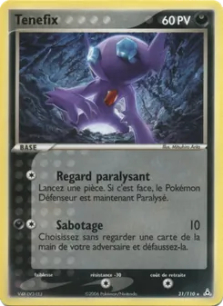 Tenefix, EX Fantômes Holon 31