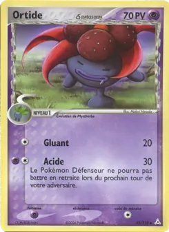Ortide δ, EX Fantômes Holon 42