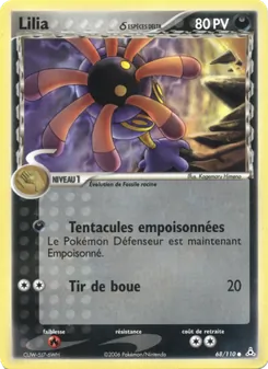 Lilia δ, EX Fantômes Holon 68