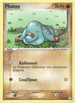 Phanpy, EX Fantômes Holon 75