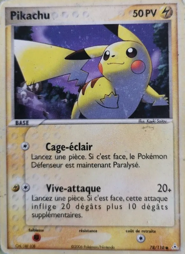 Pikachu, EX Fantômes Holon 78