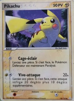 Pikachu, EX Fantômes Holon 78