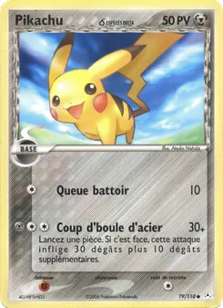 Pikachu δ, EX Fantômes Holon 79