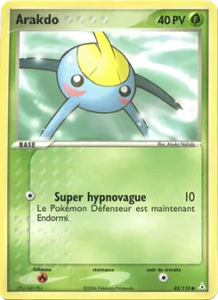 Arakdo, EX Fantômes Holon 82