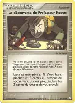 La découverte du Professeur Kosmo, EX Fantômes Holon 89
