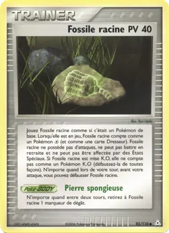 Fossile racine, EX Fantômes Holon 93