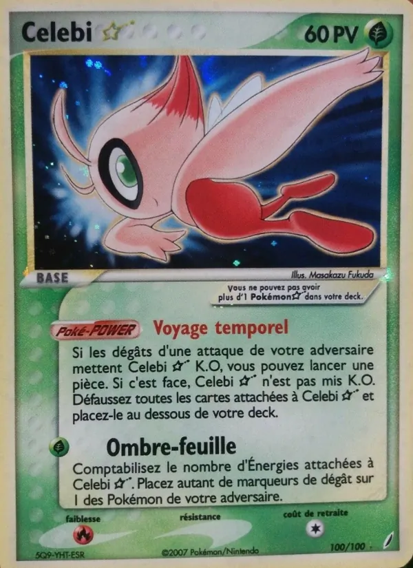 Celebi ☆, EX Gardiens de Cristal 100