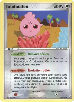 Toudoudou, EX Gardiens de Cristal 21