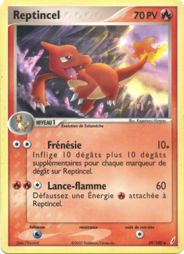 Reptincel, EX Gardiens de Cristal 29